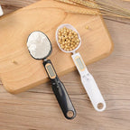 Colher Medidora Digital 0,1g–500g | Balança de Precisão LCD para Cozinha, Dieta e Suplementos