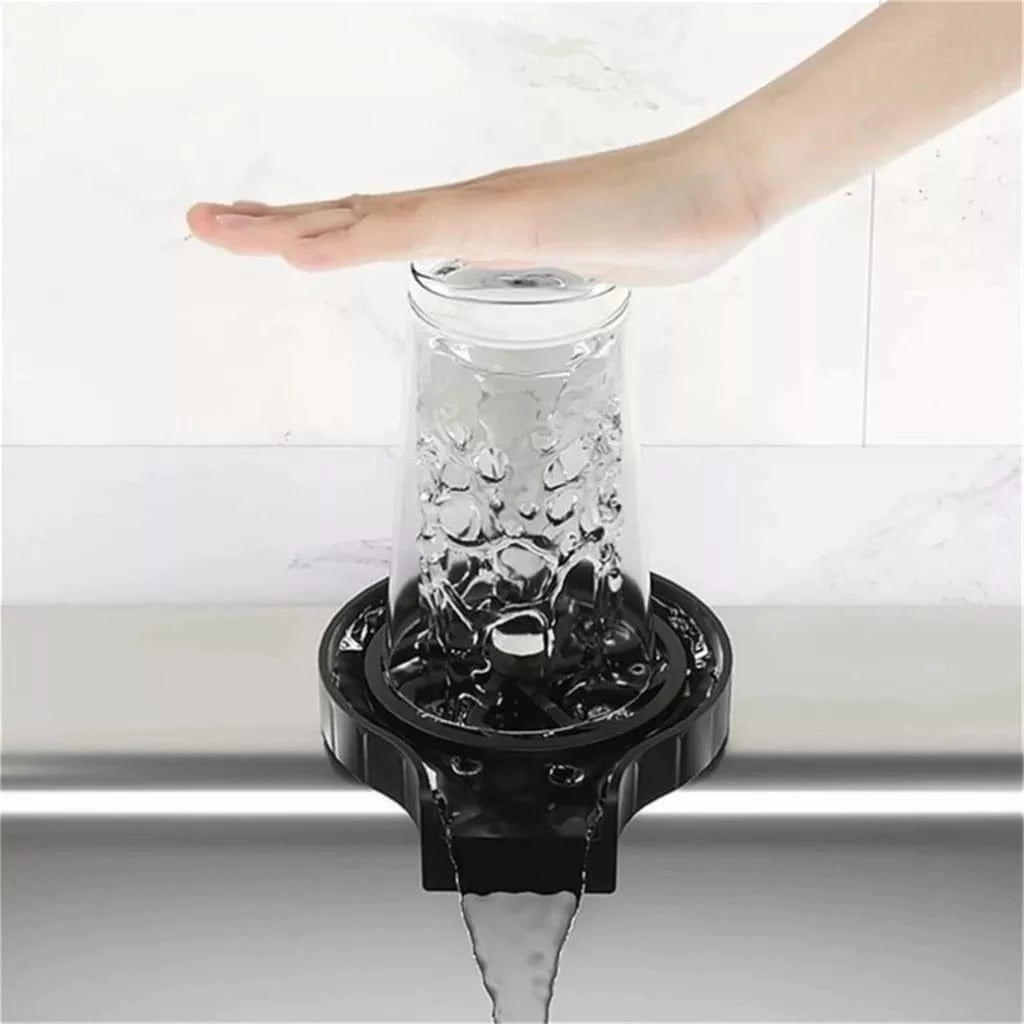 Lavador Automático de Copos e Taças para Pia – Lava na Hora, Sem Esforço