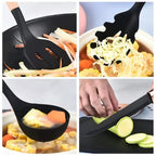 Kit 12 Utensílios de Cozinha em Silicone e Bambu – Completo e Resistente