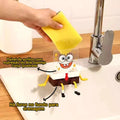 Suporte para Esponja Bob Esponja - Organizador Criativo para Cozinha, Escorre Água e Previne Mofo